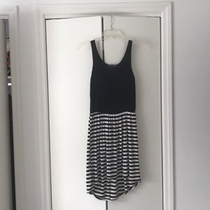 Living Doll black & white dress